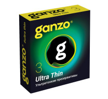Ультратонкие презервативы Ganzo Ultra thin - 3 шт.