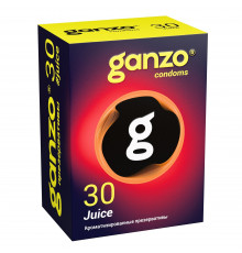 Ароматизированные презервативы Ganzo Juice - 30 шт.