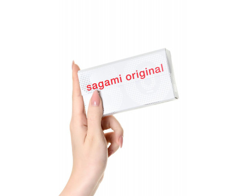Заказать Ультратонкие презервативы Sagami Original 0.02 - 6 шт.