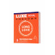 Заказать Презервативы с продлевающим эффектом LUXE Royal Long Love - 3 шт.