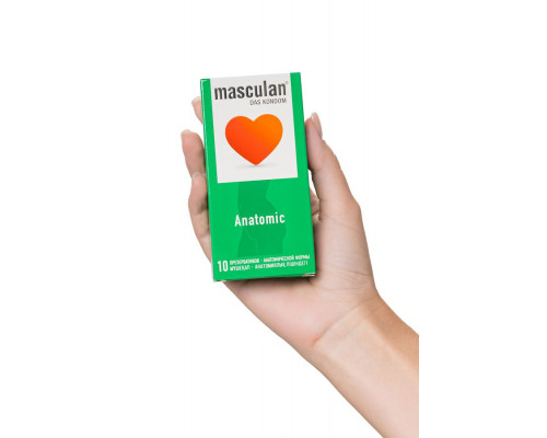 Заказать Презервативы анатомической формы Masculan Anatomic - 10 шт.