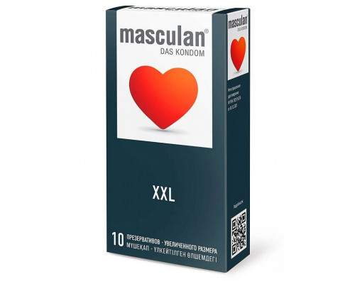 Заказать Презервативы увеличенного размера Masculan XXL - 10 шт. Заказать Презервативы увеличенного размера Masculan XXL - 10 шт.