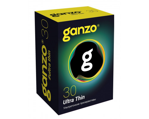 Супертонкие презервативы Ganzo Ultra thin - 30 шт. Супертонкие презервативы Ganzo Ultra thin - 30 шт.