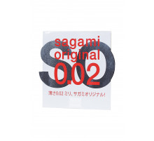 Ультратонкий презерватив Sagami Original 0.02 - 1 шт.