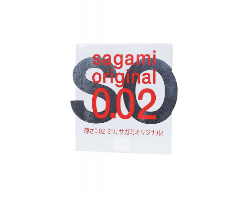 Заказать Ультратонкий презерватив Sagami Original 0.02 - 1 шт.