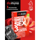 Заказать Презервативы для орального секса DOMINO Sweet Sex с ароматом клубничного коктейля  - 3 шт.