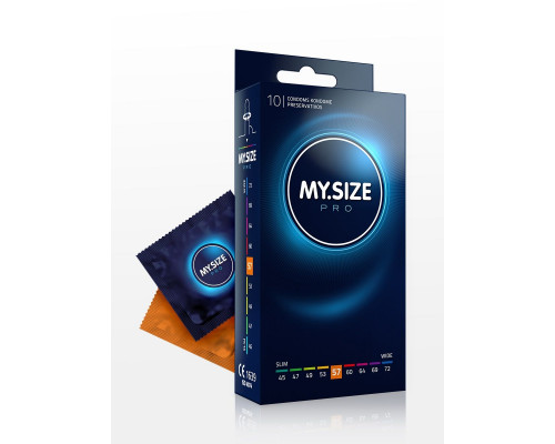 Заказать Презервативы MY.SIZE размер 57 - 10 шт.