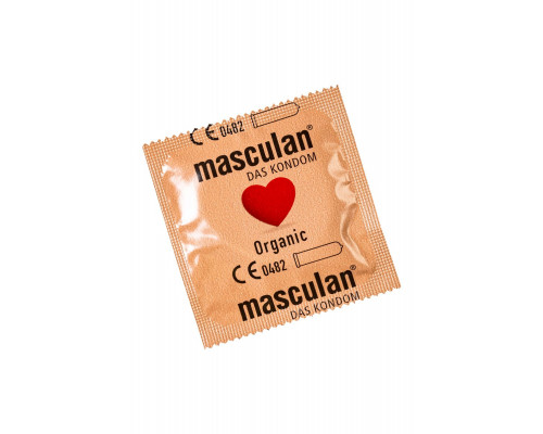 Заказать Экологически чистые презервативы Masculan Organic - 3 шт.
