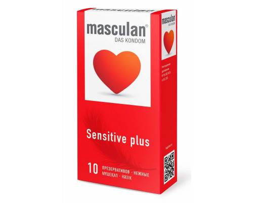 Заказать Презервативы Masculan Sensitive plus - 10 шт.