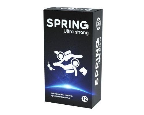 Заказать Ультрапрочные презервативы SPRING ULTRA STRONG - 12 шт.
