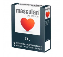 Презервативы увеличенного размера Masculan XXL - 3 шт.