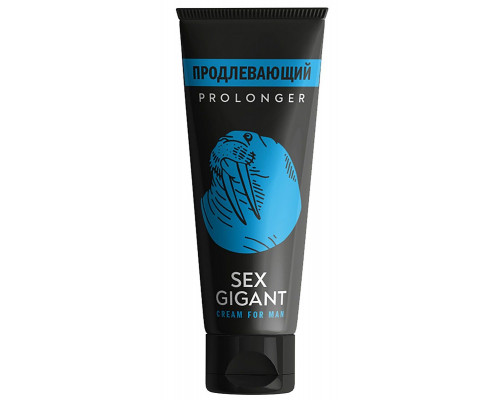 Заказать Продлевающий крем для мужчин Sex Gigant - 80 мл.