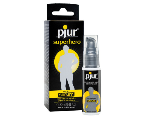 Заказать Сыворотка-пролонгатор pjur SUPERHERO Delay Serum - 20 мл.