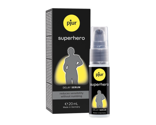 Пролонгатор-сыворотка pjur Superhero Delay Serum - 20 мл.