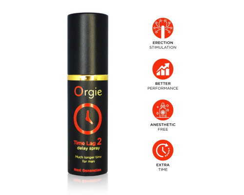 Заказать Спрей для продления эрекции Orgie Time Lag 2 - 10 мл.