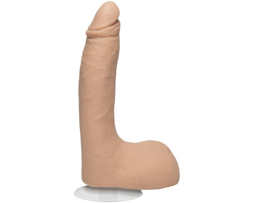 Заказать Фаллоимитатор с мошонкой Randy 8.5  ULTRASKYN Cock - 21,6 см.