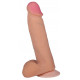 Заказать Телесный фаллоимитатор на присоске F F BEST COCK 7 - 20 см.