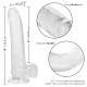 Заказать Прозрачный фаллоимитатор Size Queen 6  - 20,25 см.