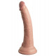 Заказать Телесный фаллоимитатор 7  Silicone Dual Density Cock - 21 см.