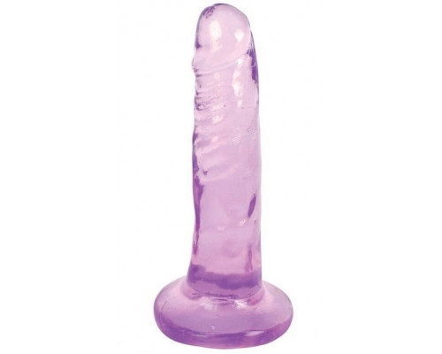 Заказать Фиолетовый фаллоимитатор Slim Stick Dildo - 15,2 см.
