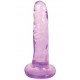 Заказать Фиолетовый фаллоимитатор Slim Stick Dildo - 15,2 см.