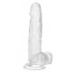 Заказать Прозрачный фаллоимитатор Size Queen 6  - 20,25 см.
