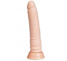 Телесный фаллоимитатор A-toys с присоской - 18см.