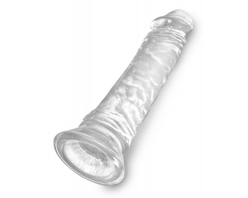 Заказать Прозрачный фаллоимитатор 8 Inch Dildo - 21,8 см.