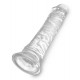 Заказать Прозрачный фаллоимитатор 8 Inch Dildo - 21,8 см.