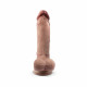 Телесный фаллоимитатор SILEXD Model 1 Premium Real Skin 9  - 23 см.