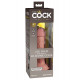 Заказать Телесный фаллоимитатор 6  Silicone Dual Density Cock - 17 см.