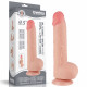 Заказать Телесный фаллоимитатор 9.5 Sliding Skin Dual Layer Dong - 24 см.
