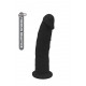 Заказать Черный реалистичный фаллоимитатор DILDO 7.5INCH BLACK - 19 см.