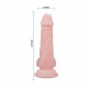 Заказать Телесный фаллоимитатор на присоске Super Dildo - 16,5 см.