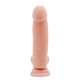 Заказать Телесный фаллоимитатор-реалистик Dual Density Dildo - 18 см.