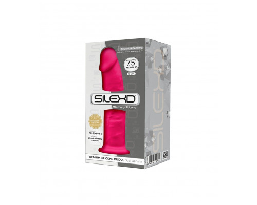Заказать Розовый фаллоимитатор SILEXD Model 2 - 19 см.