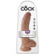 Заказать Фаллоимитатор-мулат 9  Cock with Balls - 22,9 см.