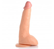 Телесный фаллоимитатор Beefy Brad 9’’ Dildo with Balls - 22,4 см.