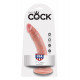 Заказать Телесный фаллоимитатор с присоской 7  Cock - 17,8 см.