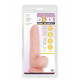 Заказать Телесный фаллоимитатор-реалистик Dual Density Dildo - 20 см.