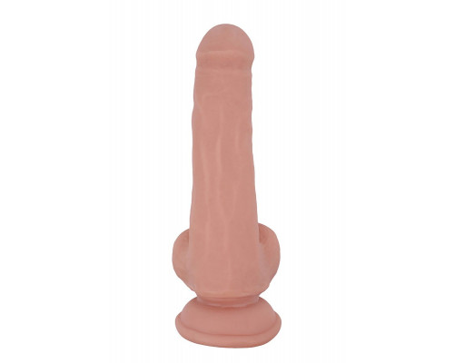 Заказать Телесный фаллоимитатор-реалистик Dual Density Dildo - 20 см.