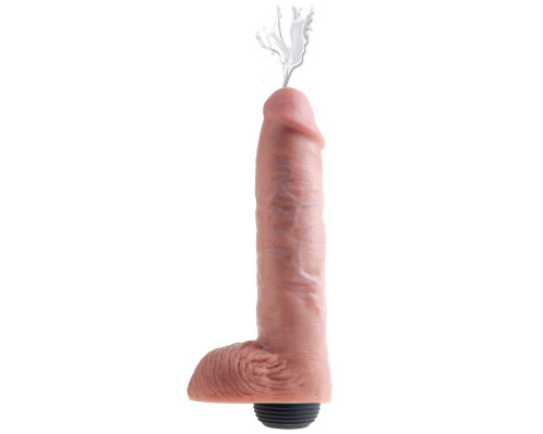 Заказать Телесный фаллоимитатор с функцией семяизвержения 11 Squirting Cock with balls - 27,9 см. Заказать Телесный фаллоимитатор с функцией семяизвержения 11 Squirting Cock with balls - 27,9 см.