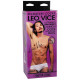 Заказать Телесный фаллоимитатор на съемной присоске Signature Cocks Leo Vice - 19,1 см.