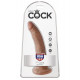 Заказать Фаллоимитатор-мулат с присоской 7  Cock - 17,8 см.