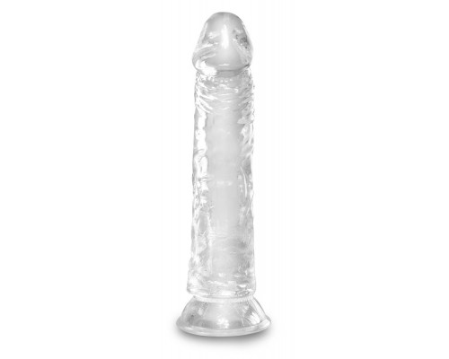 Заказать Прозрачный фаллоимитатор 8 Inch Dildo - 21,8 см.