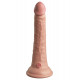 Заказать Телесный фаллоимитатор 7  Silicone Dual Density Cock - 21 см.
