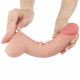 Заказать Телесный фаллоимитатор 9.5 Sliding Skin Dual Layer Dong - 24 см.