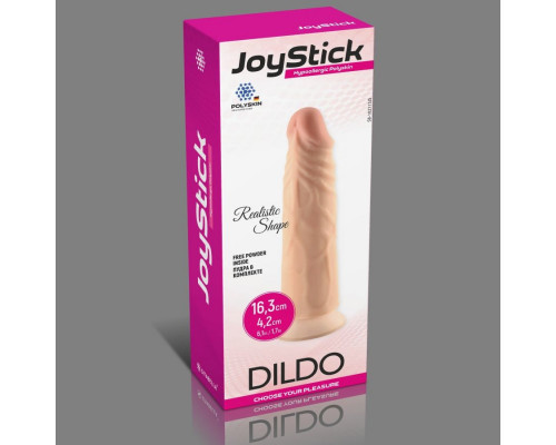 Заказать Телесный фаллоимитатор JoyStick на присоске - 16,3 см.