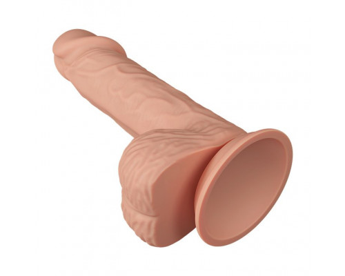 Заказать Телесный реалистичный фаллоимитатор Catoblepas - 20,6 см.