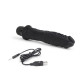 Заказать Черный вибратор-реалистик 8  Girthy Realistic Vibrator - 24,5 см.
